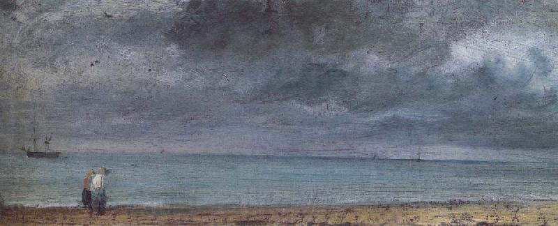 John Constable Brighton Beach 12 june 1824 Norge oil painting art